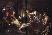 BASSANO, Jacopo Le Christ descendu de la Croix Spain oil painting artist
